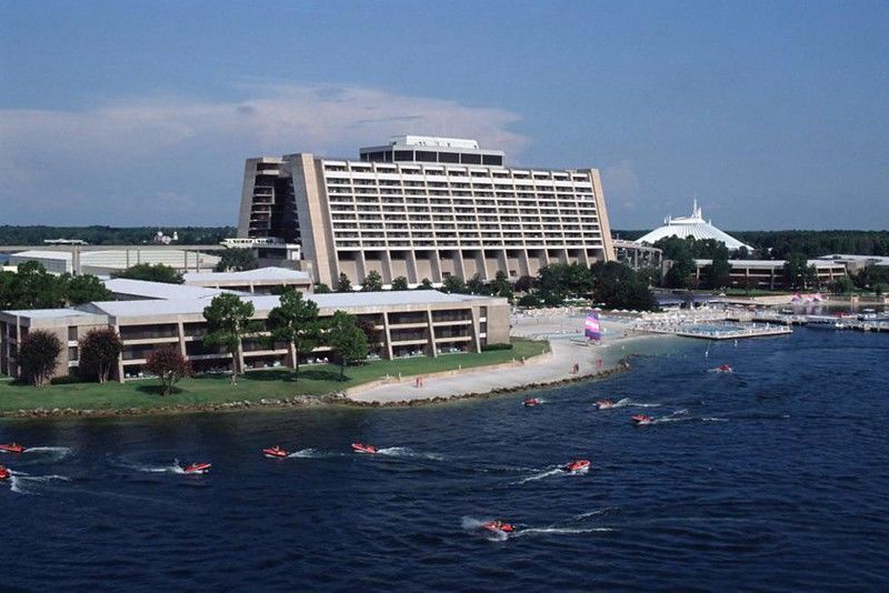 Disney'S Contemporary Resort Lake Buena Vista Exteriör bild