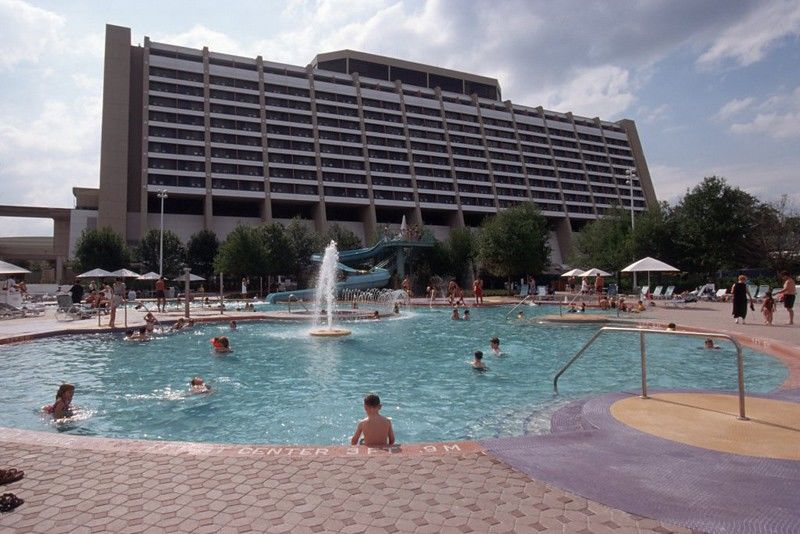 Disney'S Contemporary Resort Lake Buena Vista Exteriör bild