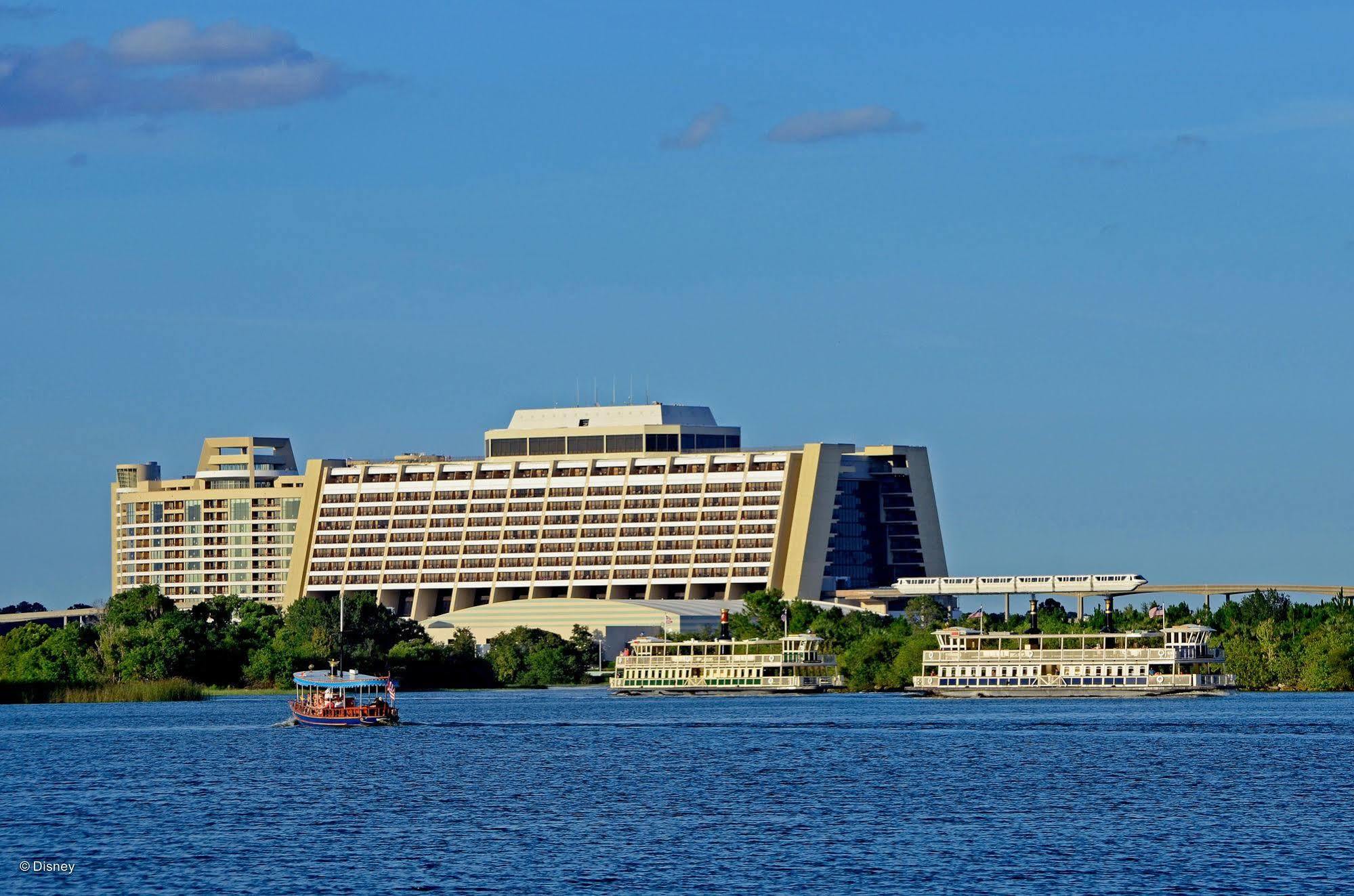 Disney'S Contemporary Resort Lake Buena Vista Exteriör bild