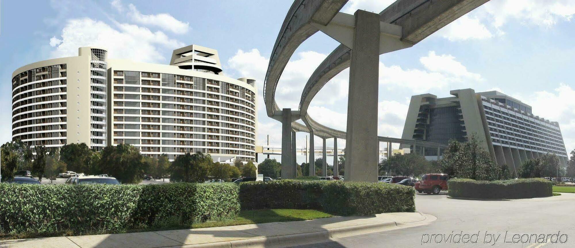 Disney'S Contemporary Resort Lake Buena Vista Exteriör bild